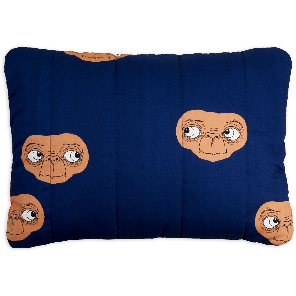 Mini Rodini Blue E.T. AOP Quiltad Quiltad Pillowcase