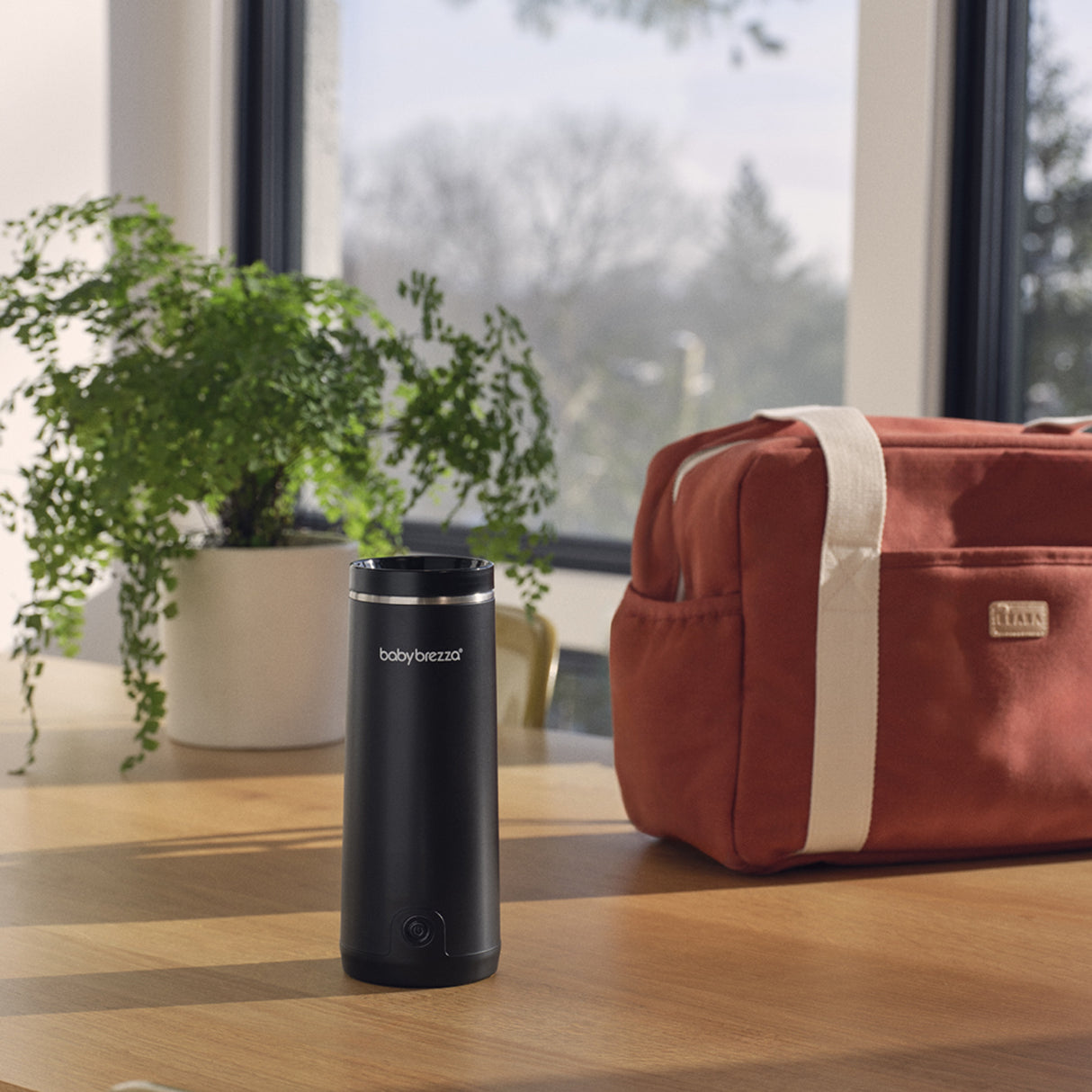 Baby Brezza Black Superfast Portable Flaska Warmer