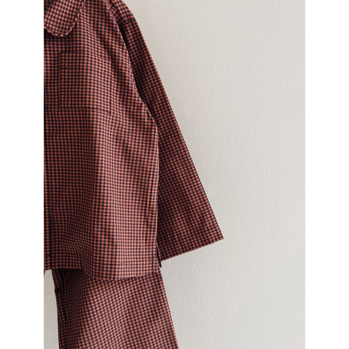 Lalaby Indigo Check Classic Pyjamas