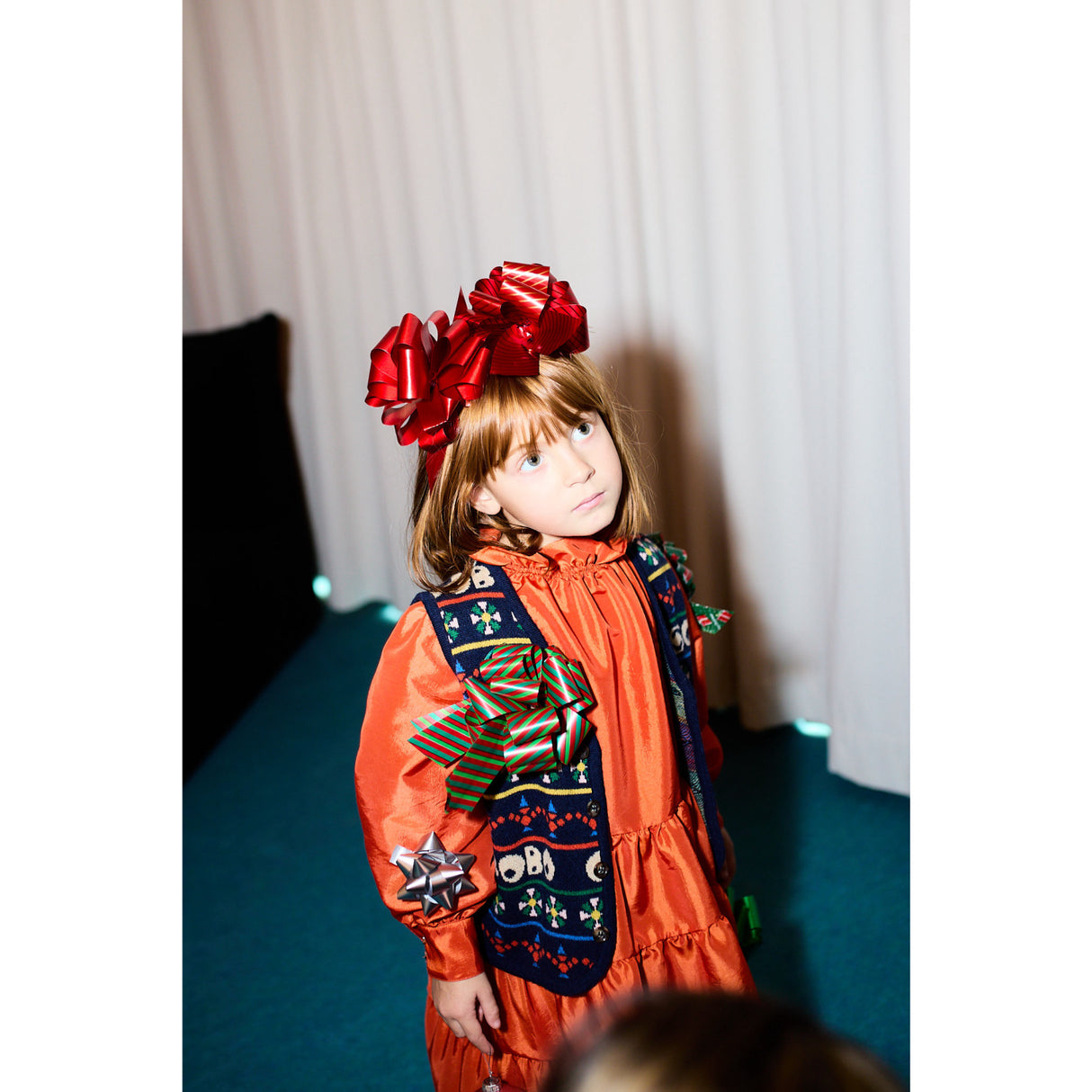 Bobo Choses Multicolor Toys All Över Stickad Väst