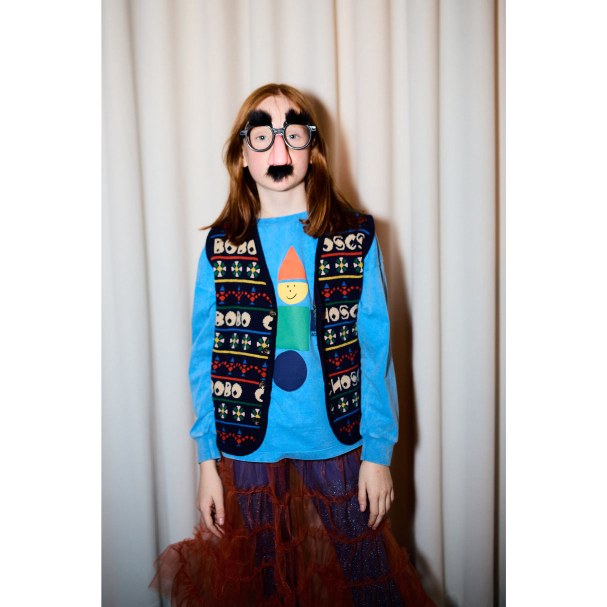 Bobo Choses Light Blue Wooden Leksak T-Shirt