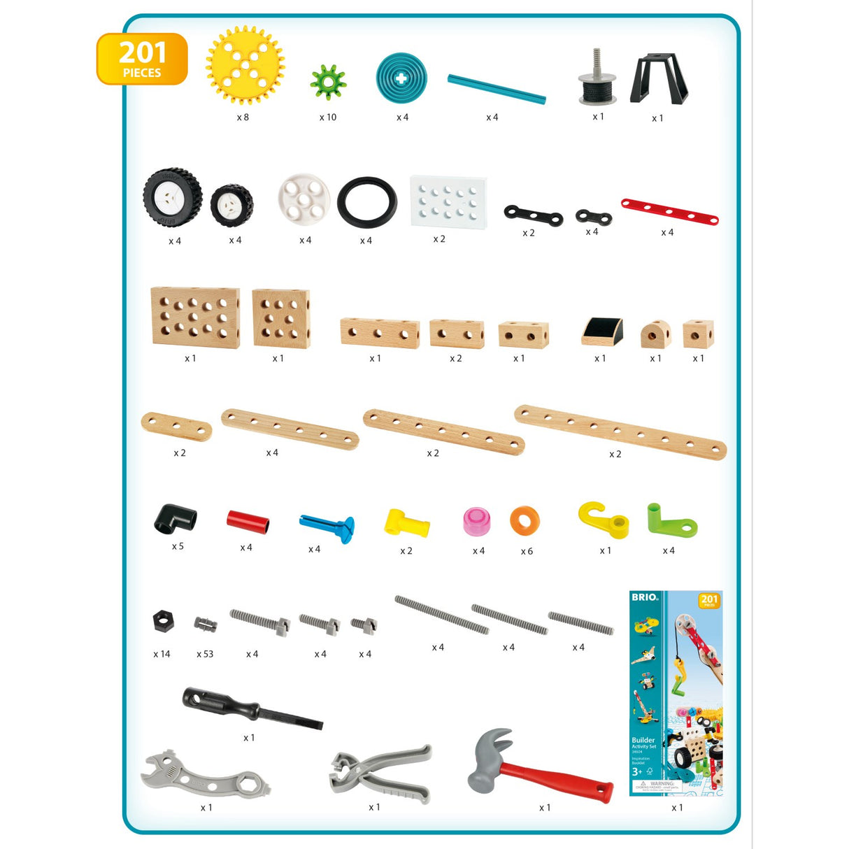 BRIO® 34604 Builder Aktivitetssæt