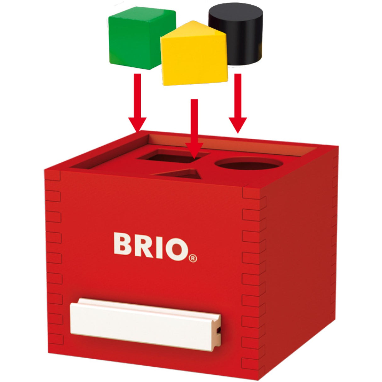 BRIO® 30148 Putteboks, Rød