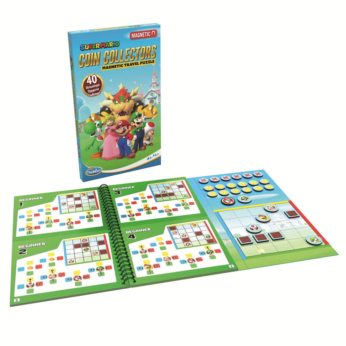 ThinkFun Super Mario Travel Game