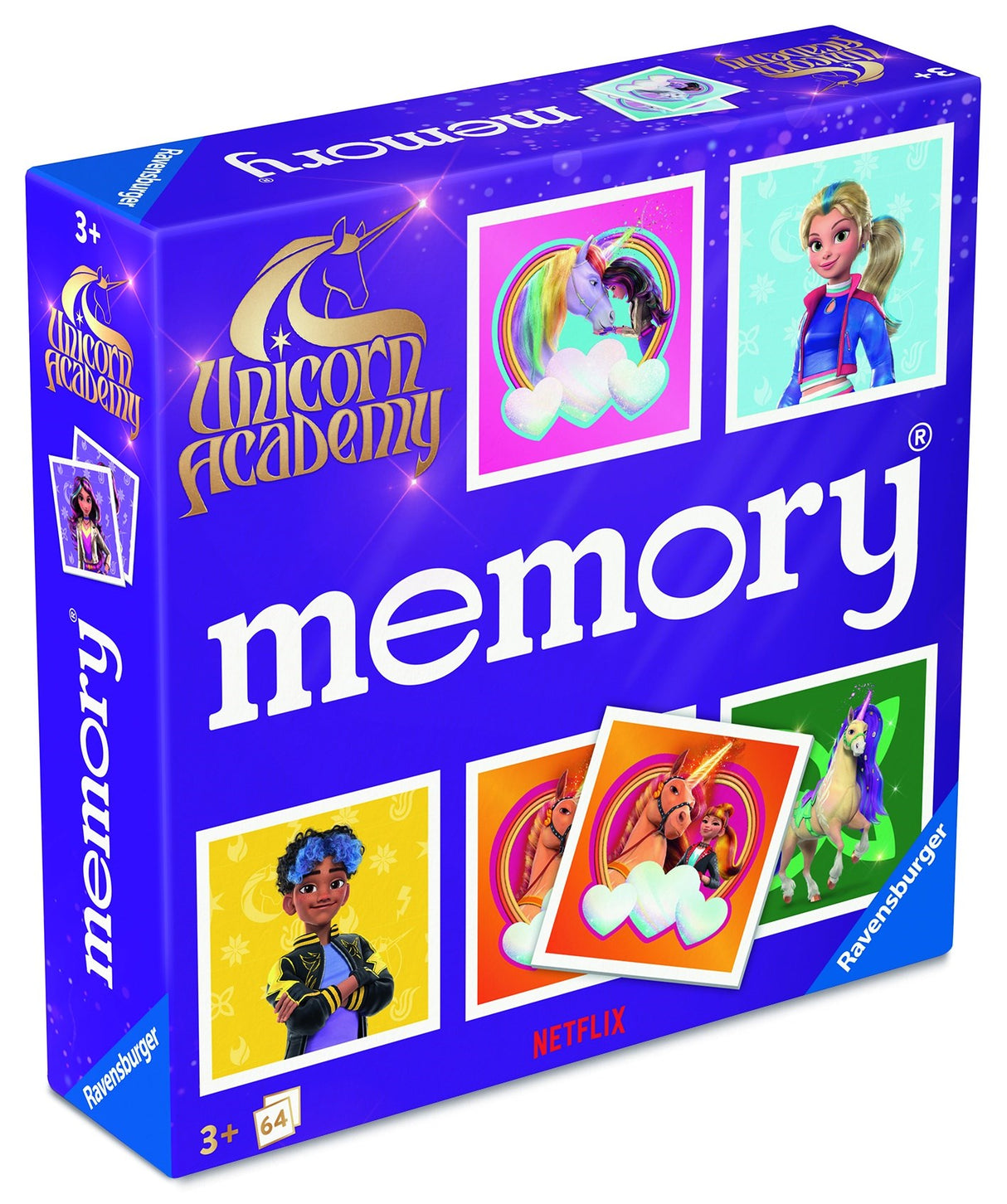 Ravensburger Unicorn Academy Memory® - Minnesspel