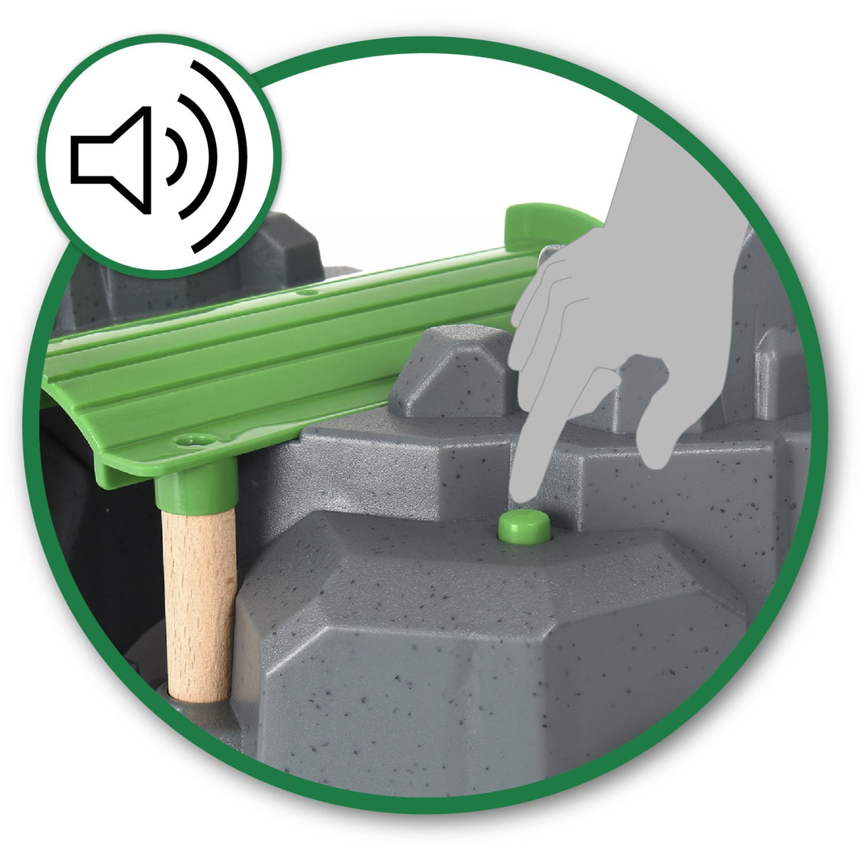 BRIO® 33889 Kran- Och Bjergtunnel