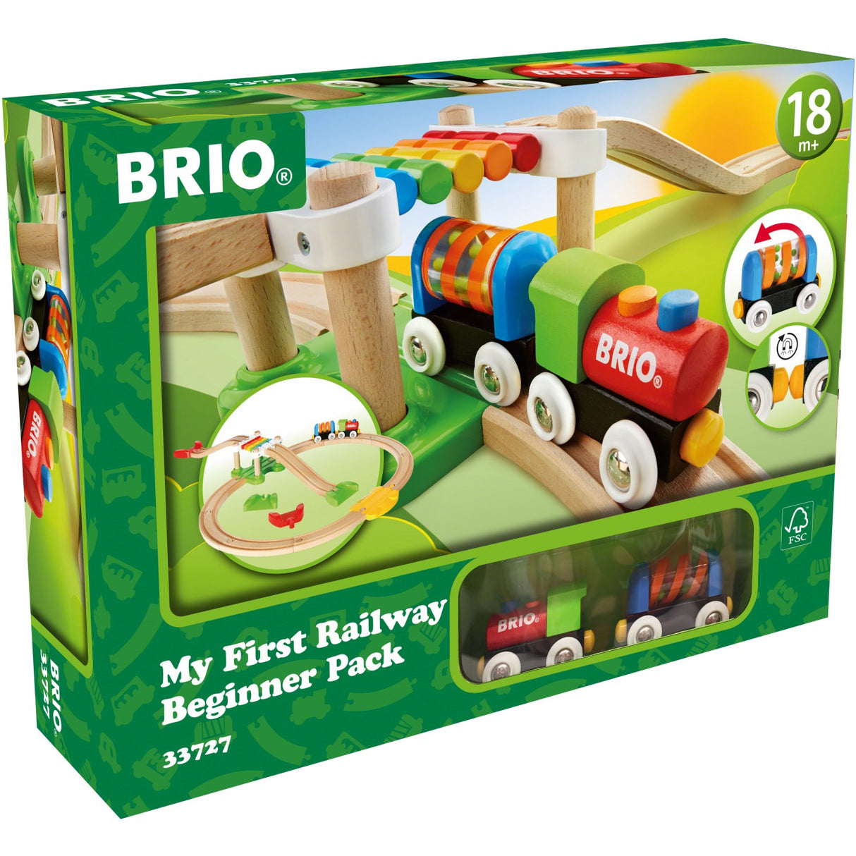 BRIO® 33727 Min Første Togbane, Udvidet