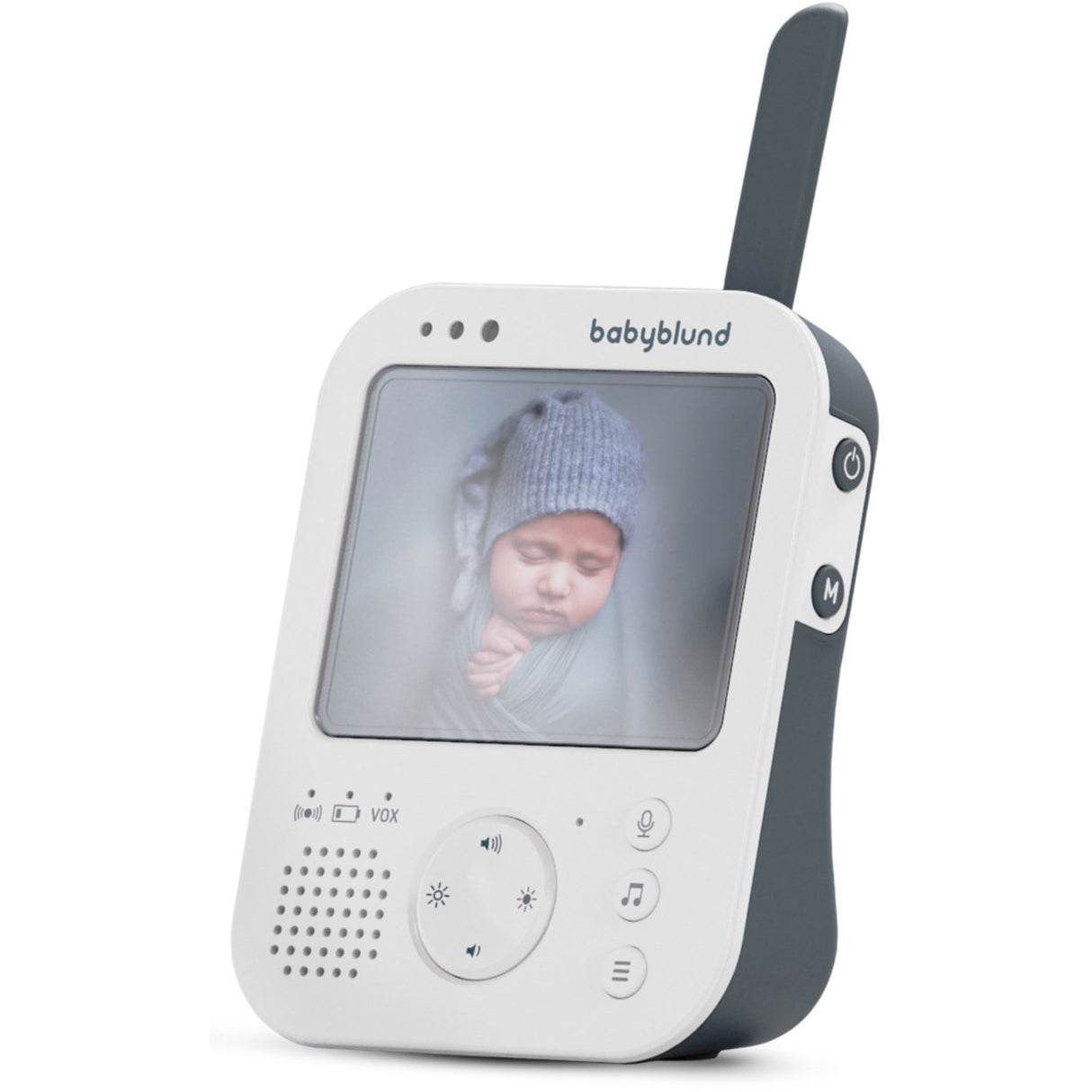 Babyblund White/Grey BB75 Baby Monitor