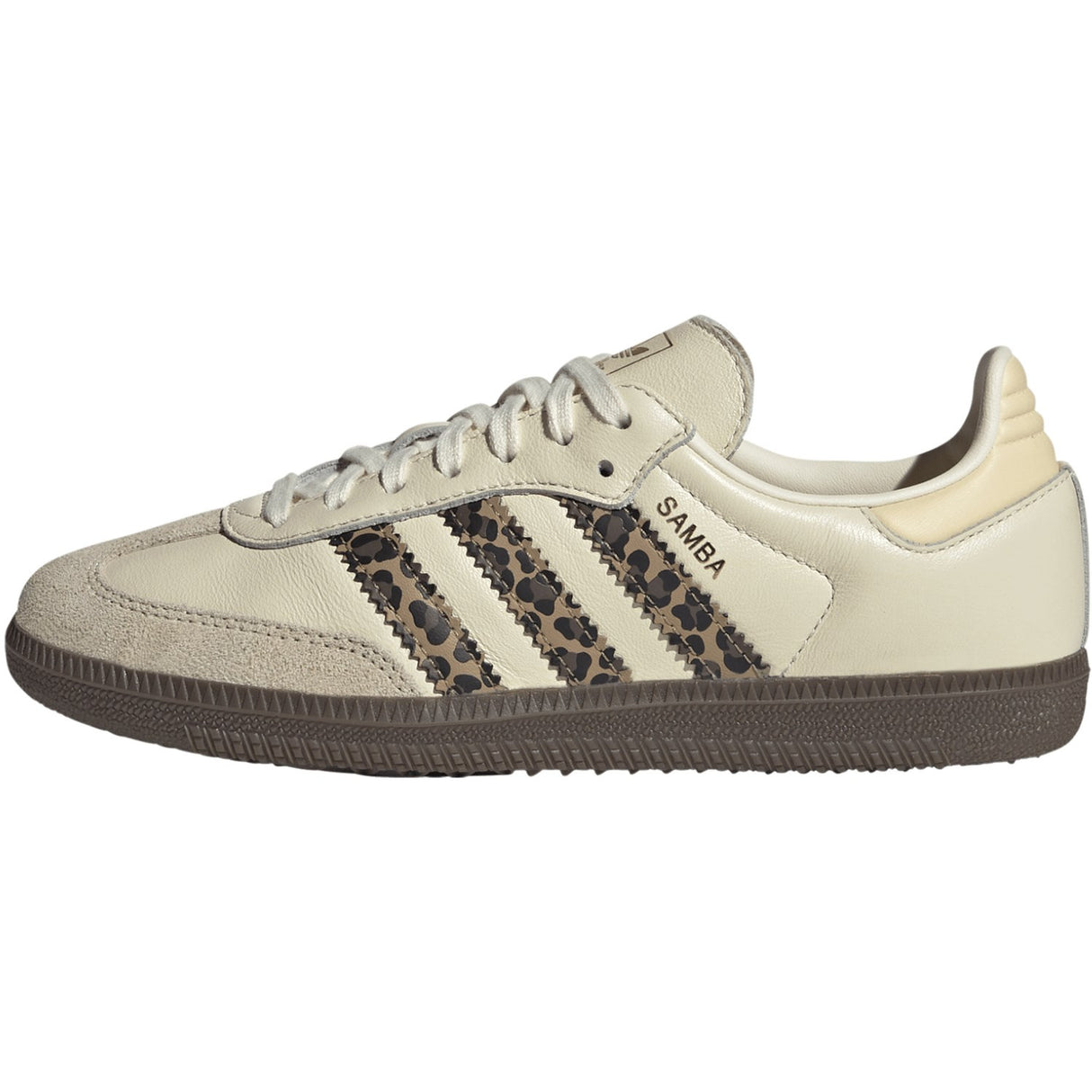 adidas Originals Cream White/Core Black/Sand Strata Samba Og J Sneakers