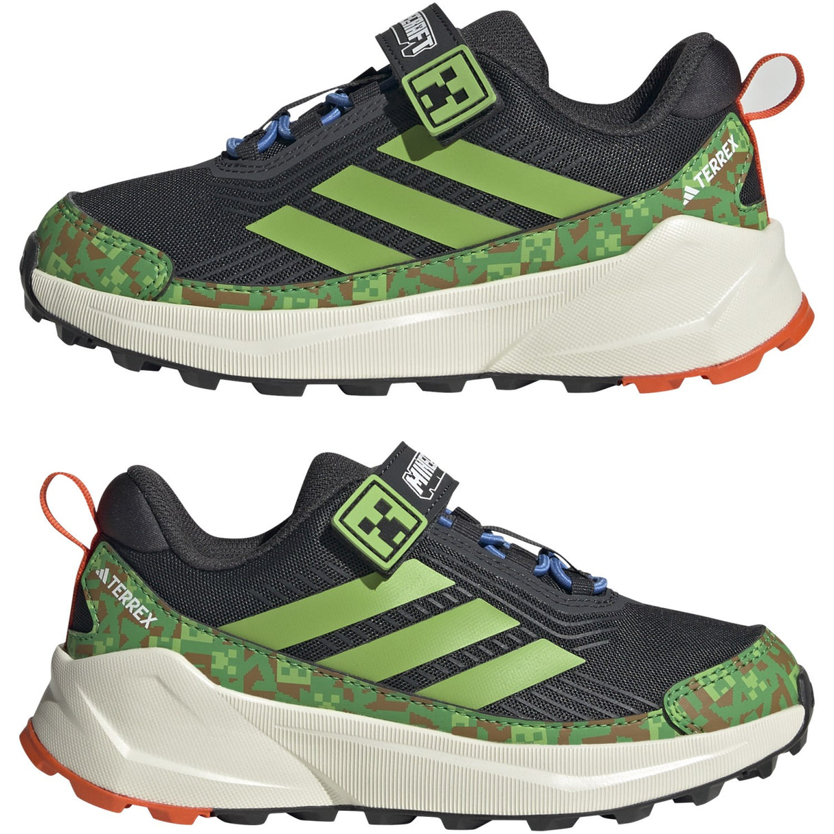 adidas Originals Carbon/Semi Lucid Lime/Semi Impact Orange Terrex Trailmaker 2 Cf Mcft K Sneakers