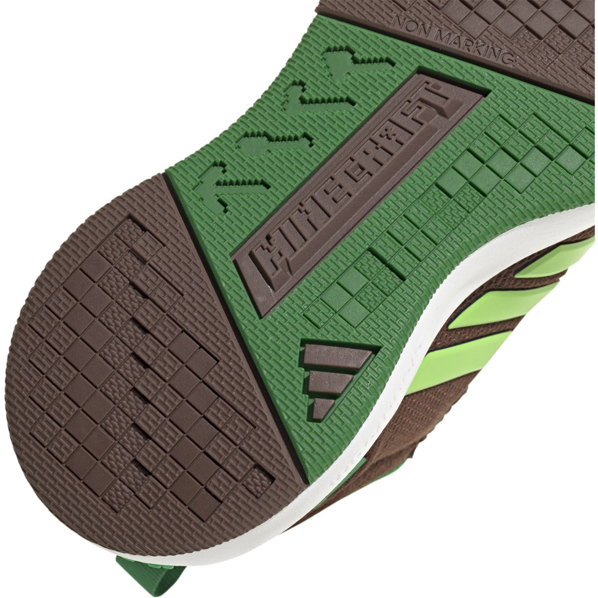 adidas Originals Auburn/Semi Solar Green/Ftwr White Minecraft Pro El C Sneakers