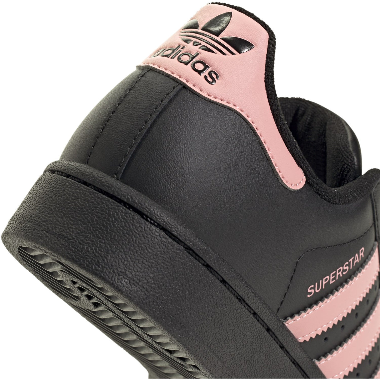 adidas Originals Core Black/Glow Pink/Core Black Superstar Ii J Sneakers