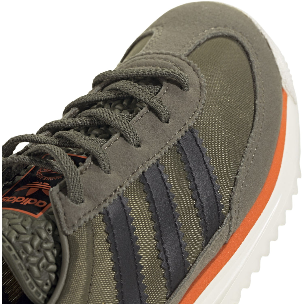 adidas Originals Olive Strata/Core Black/Pure Orange Sl 72 Rs El C Sneakers