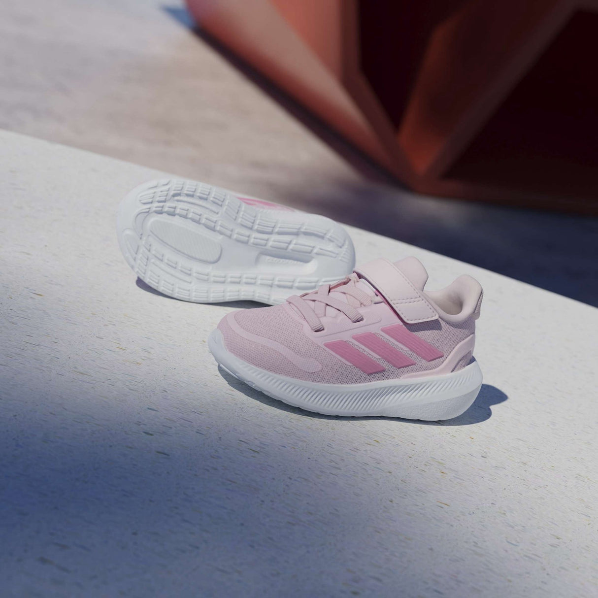 adidas Originals Clear Pink/Bliss Pink/Clear Pink Runfalcon 5 El I Sneakers