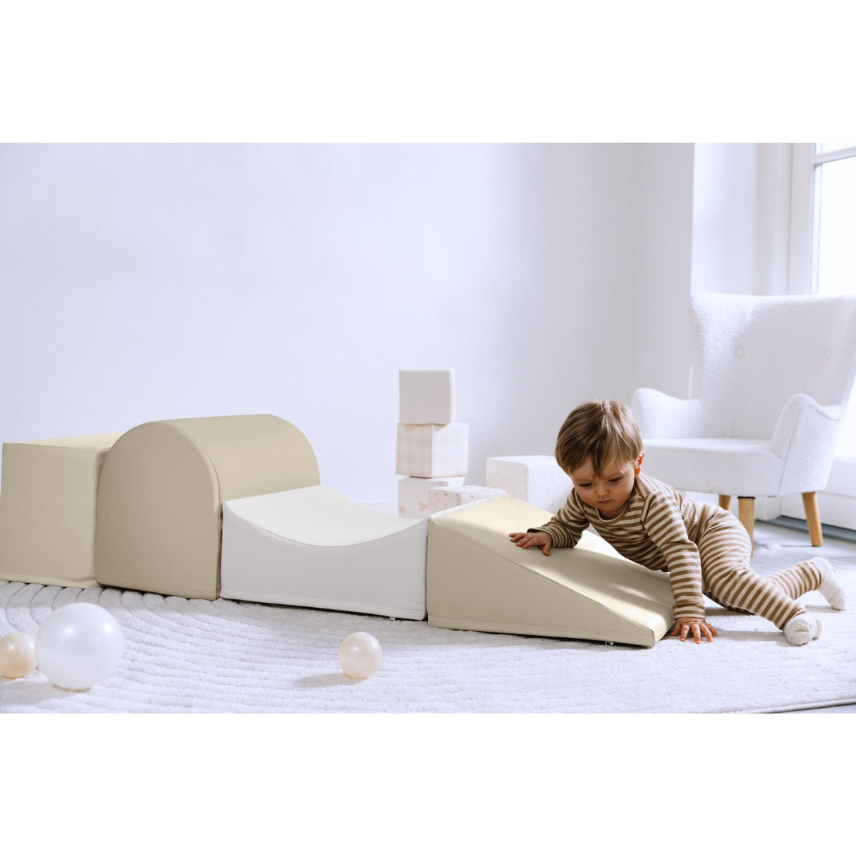 Tumble Time 4-delat mini-rumbelset i veganskt PU-läder