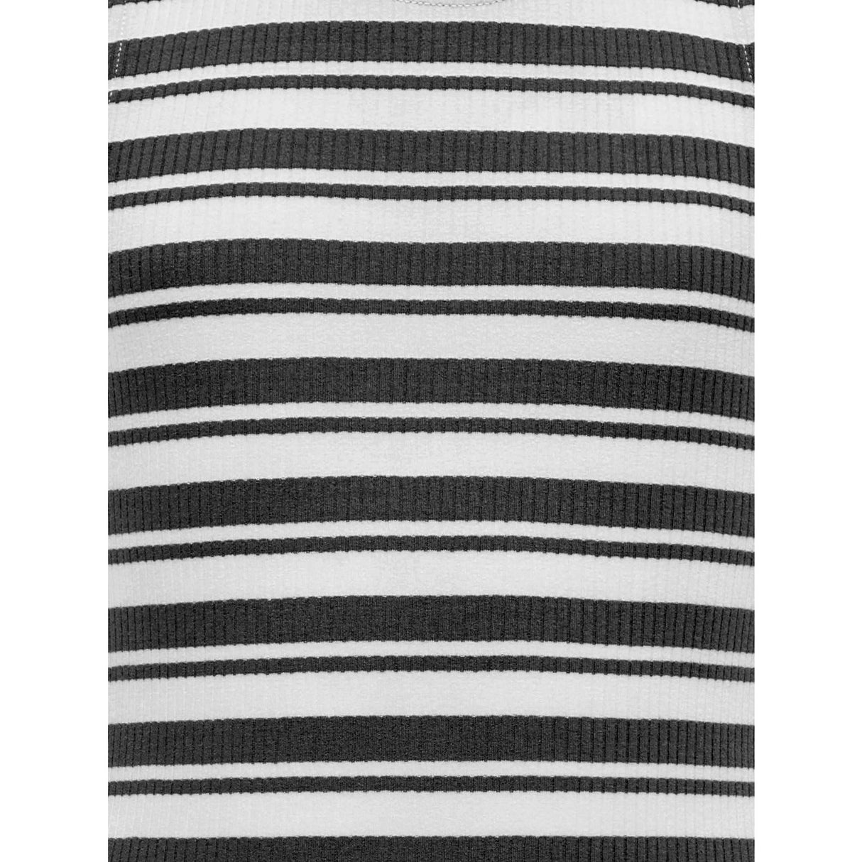 kids ONLY Black Mix White Stripes Kogbelfast Life Stripe Sl Midi Klänning Jrs