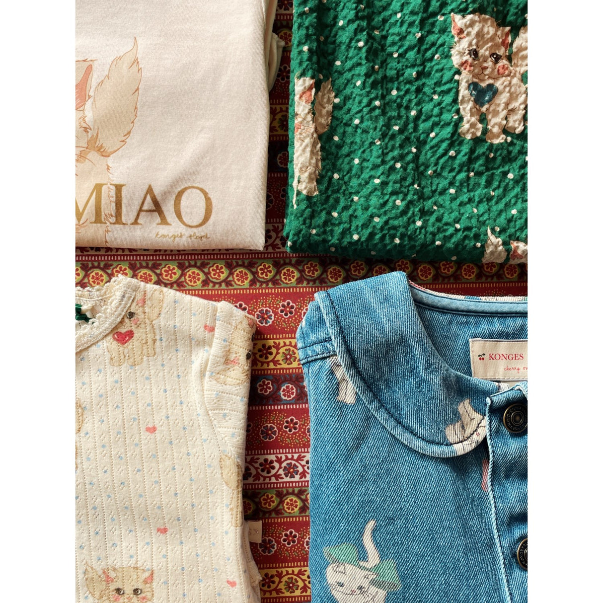 Konges Sløjd Dot Miao Verde Elin Byxor Gots