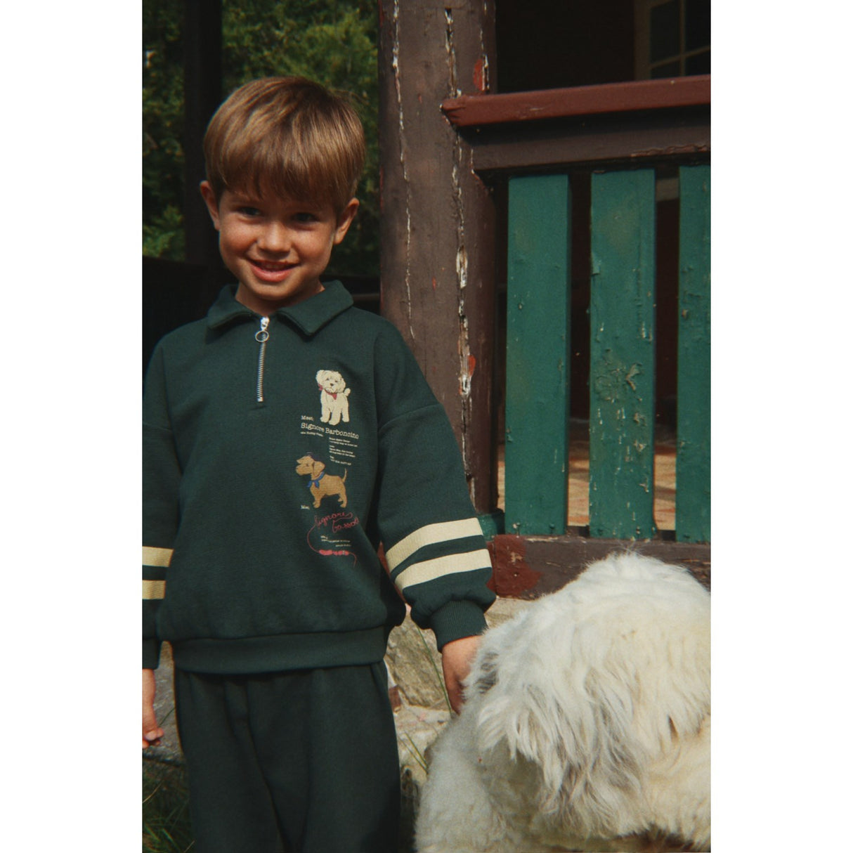 Konges Sløjd Pine Grove Doggy Half Zip Pikétröja Ocs