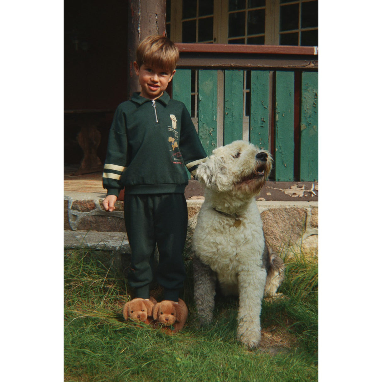 Konges Sløjd Pine Grove Doggy Half Zip Pikétröja Ocs