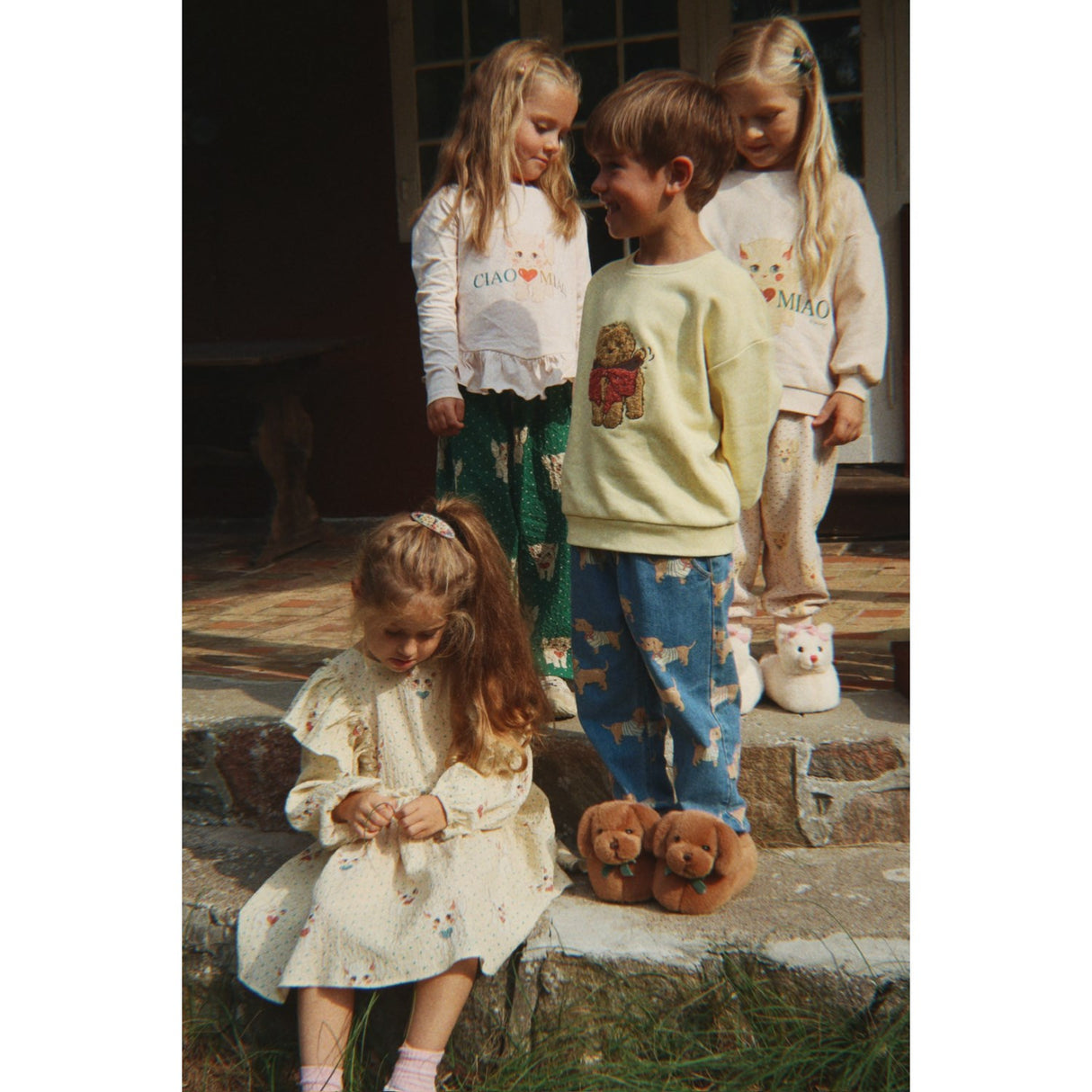 Konges Sløjd Dot Miao Mist Elin Rosett Klänning Gots