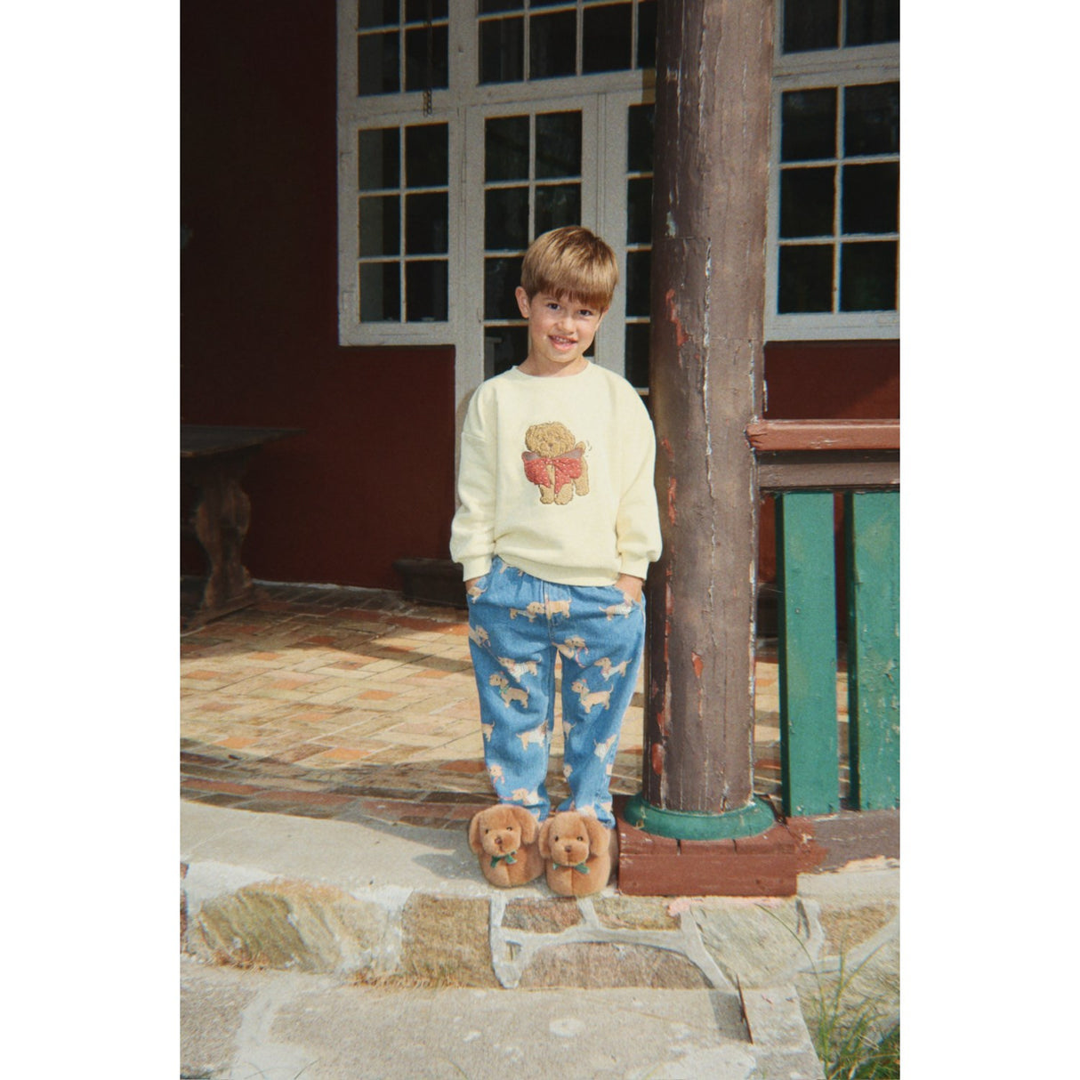 Konges Sløjd Shake It Puppy Sweatshirt Gots