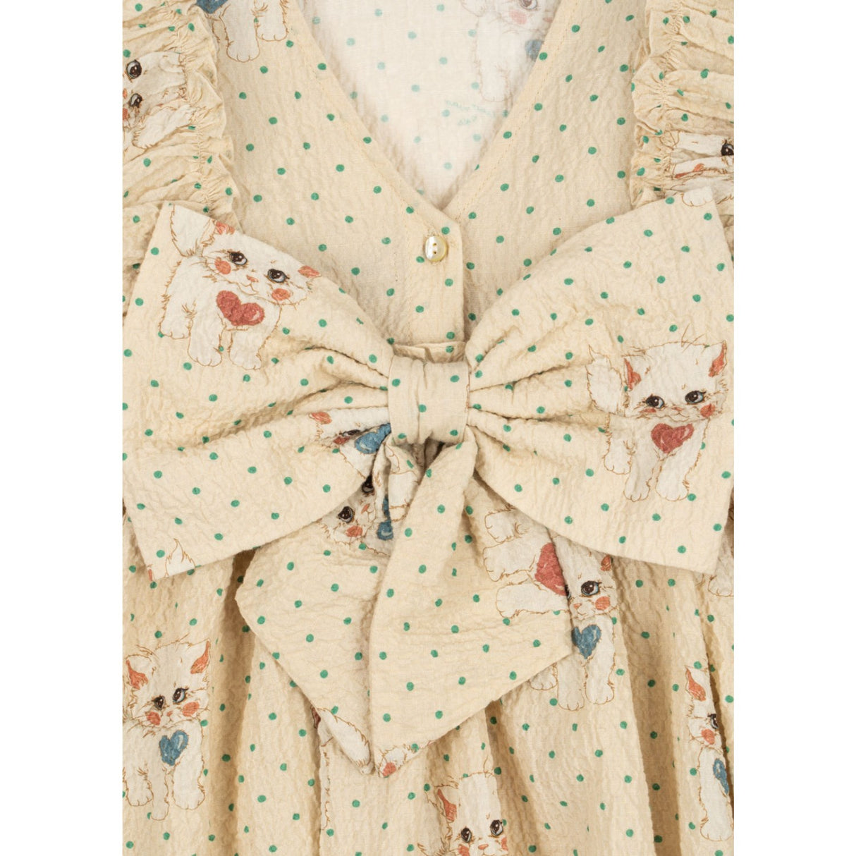 Konges Sløjd Dot Miao Mist Elin Rosett Klänning Gots