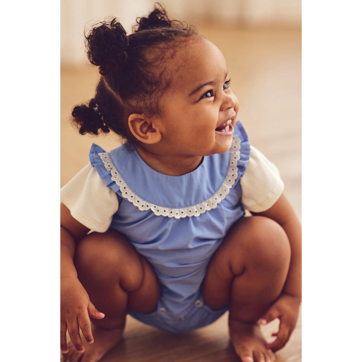 Müsli Shell Blue Poplin Wide Fit S/S Body