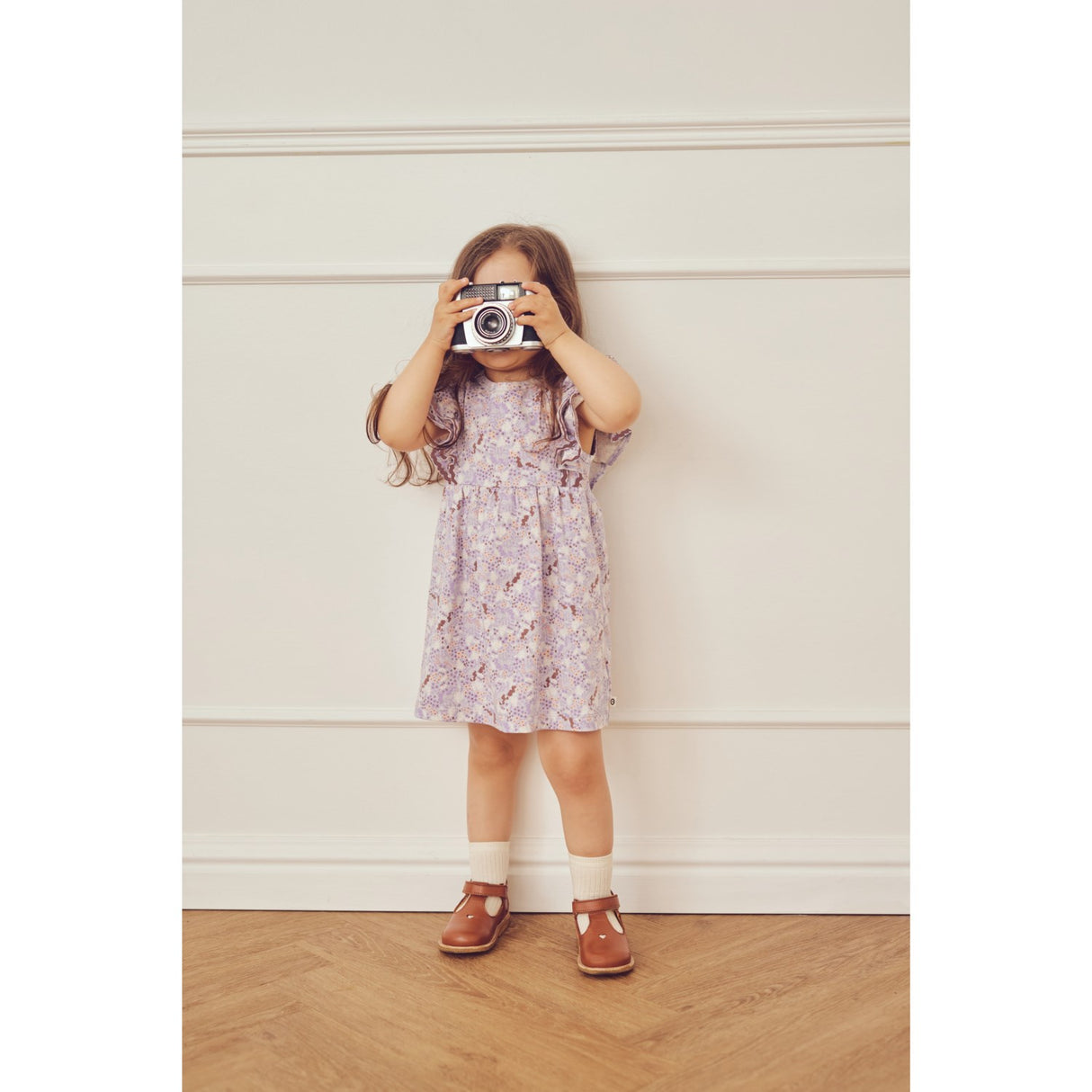 Müsli Bloom/ Tofu/ Pecan Prairie Ruffle S/S Klänning