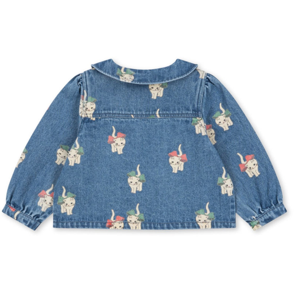 Konges Sløjd Bow Kitty Denim Magot Krage Jacka Gots