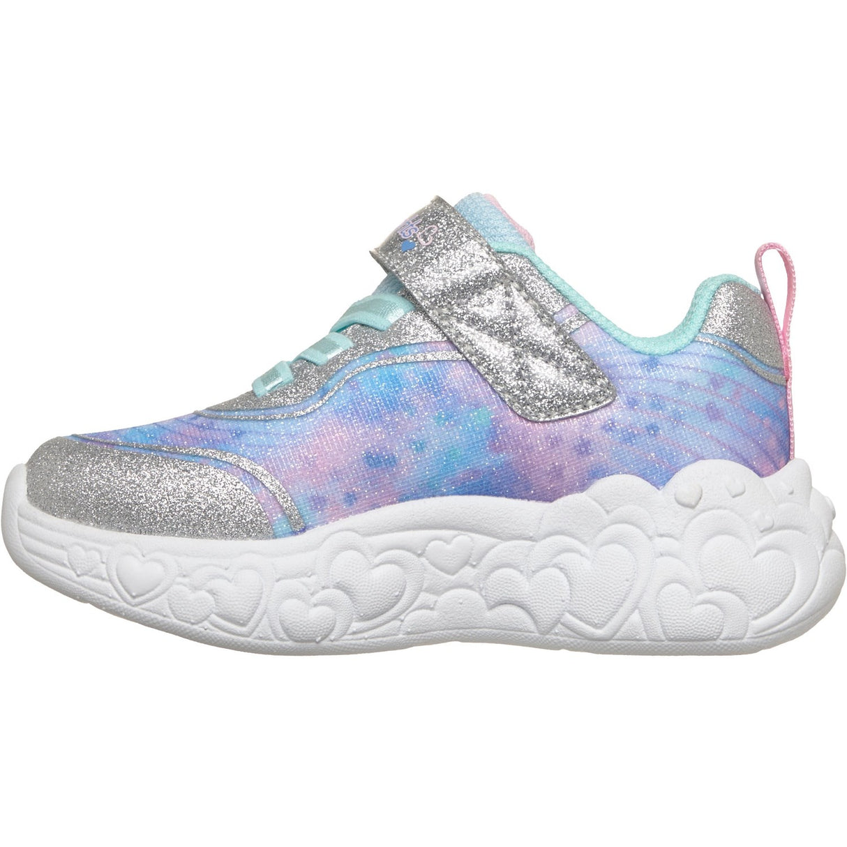 Skechers Silver S-Lights: Eternal Heart Lights