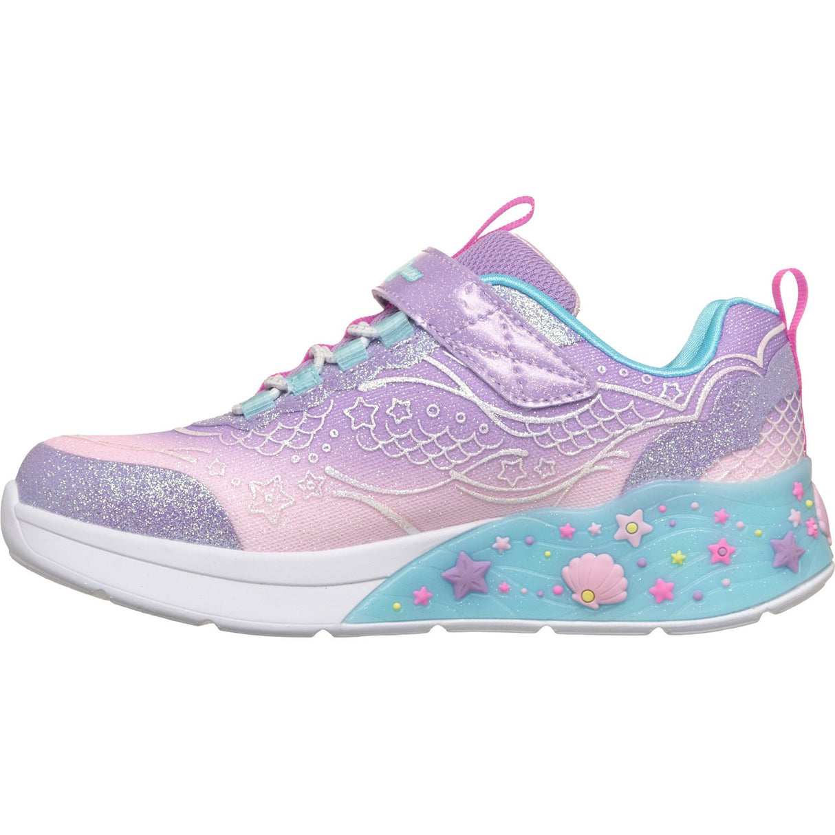 Skechers Purple S-Lights: Mermaid Dreams