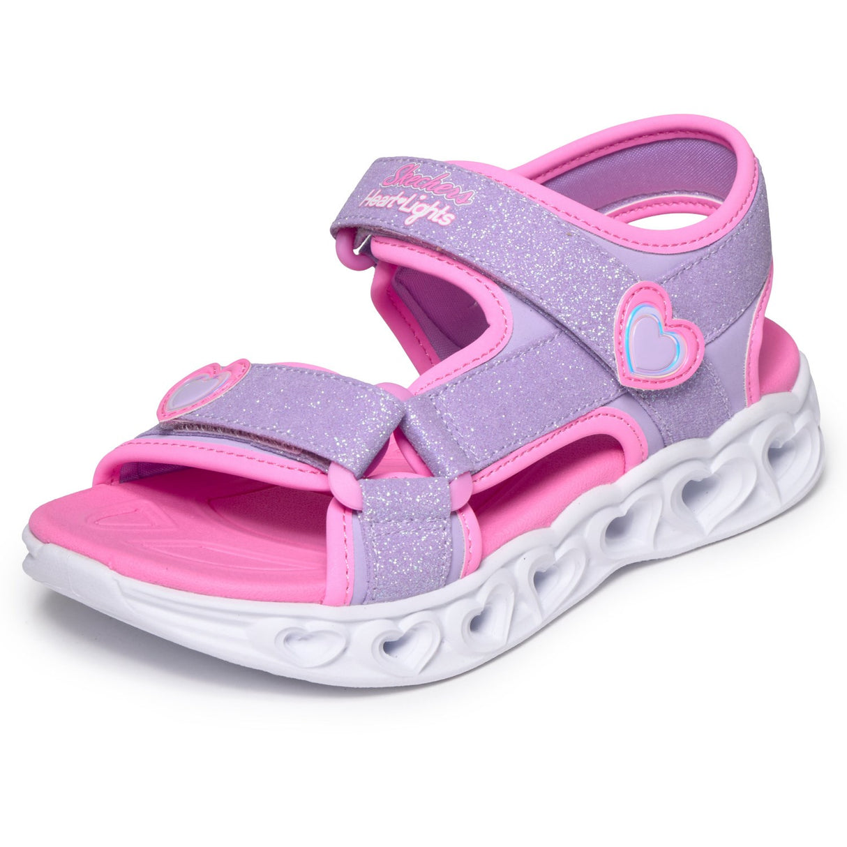 Skechers Purple Heart Lights Sandaler