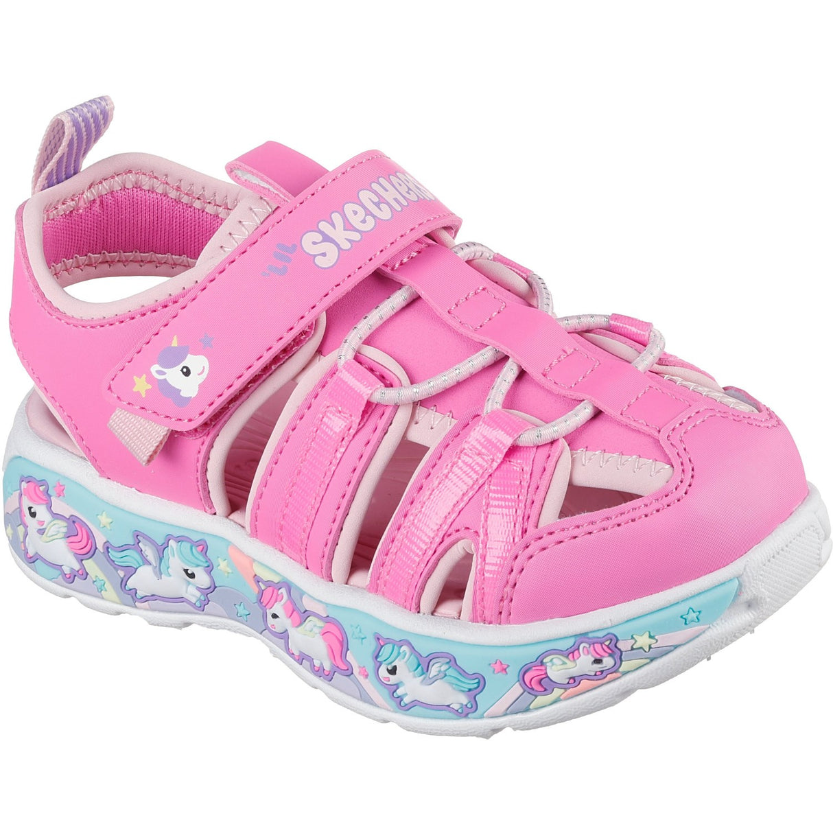 Skechers Pink Play Scene Splash - Cute Crew