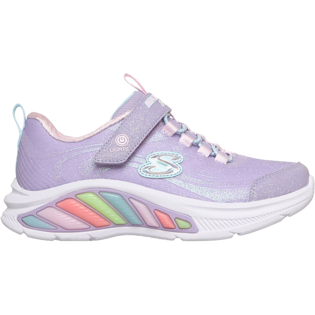 Skechers Purple Rainbow Cruisers - Glitzy Glow
