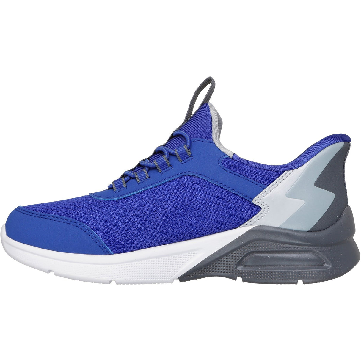 Skechers Blue Slip-Ins: Microspec Max - Brisk-Stripe