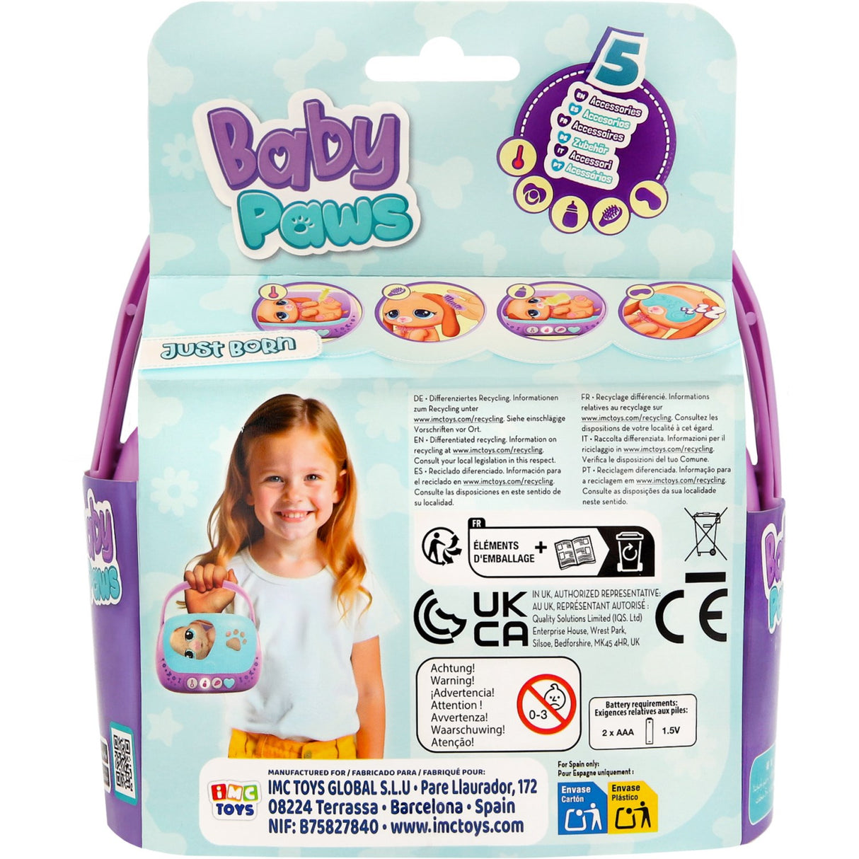 Baby Paws Just Born Hvalp