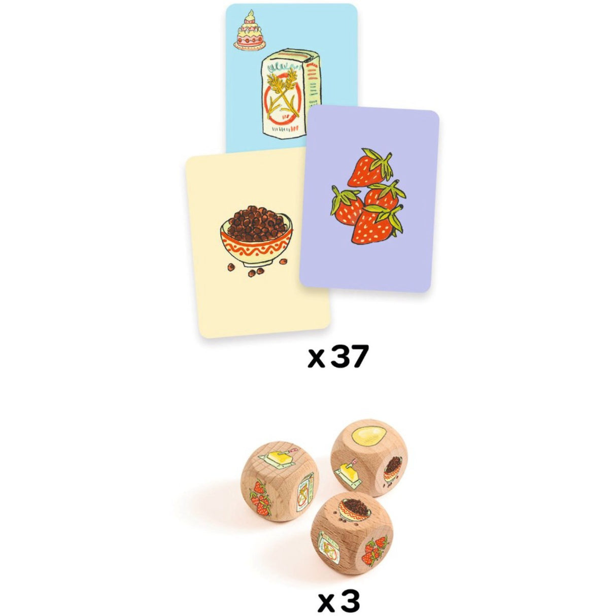 Djeco Tärningsspel, Sockerkaka