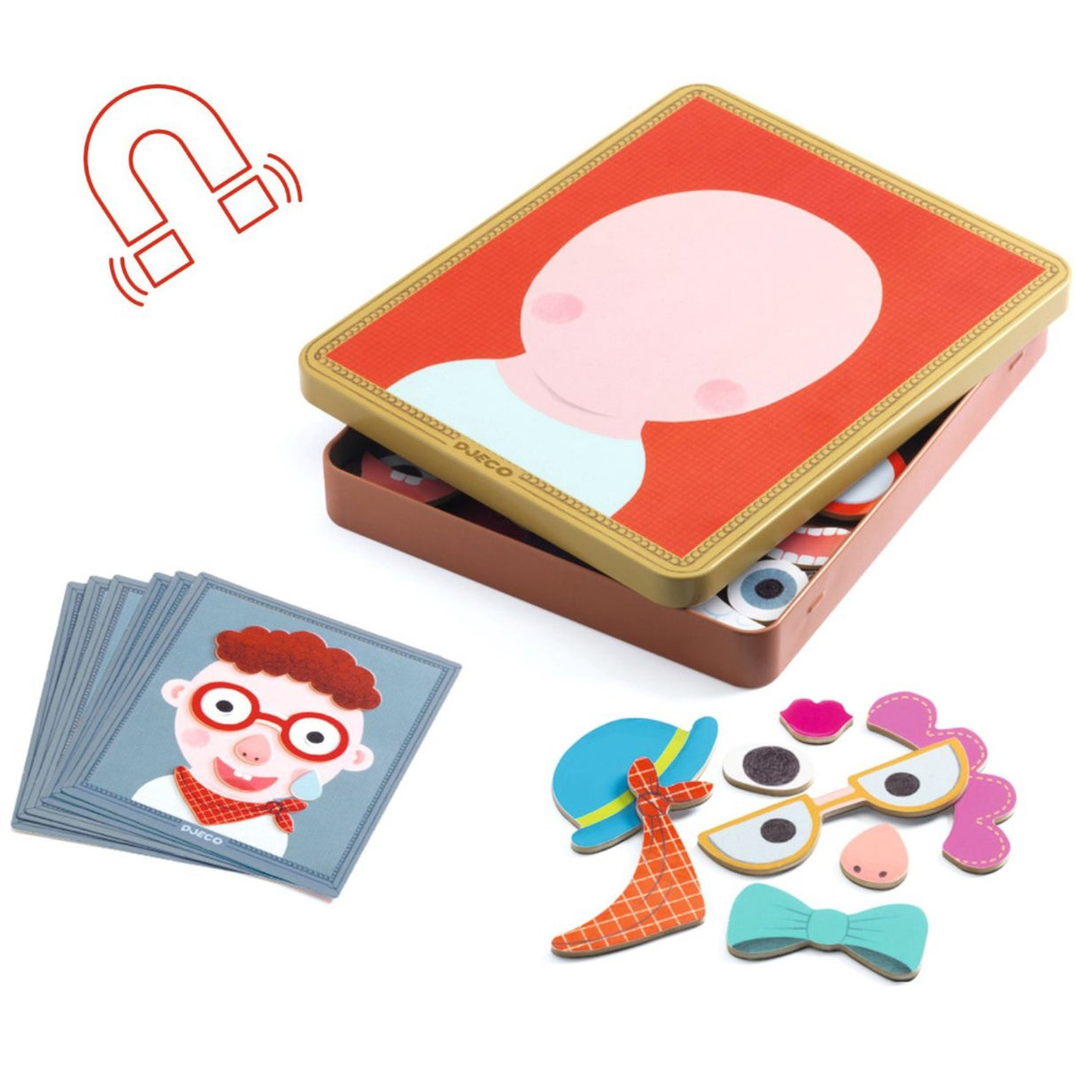 Djeco Inzebox Magnet Ben, Porträtt