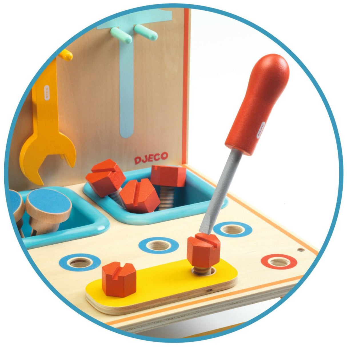 Djeco Bricotoo, Verktygsbänk
