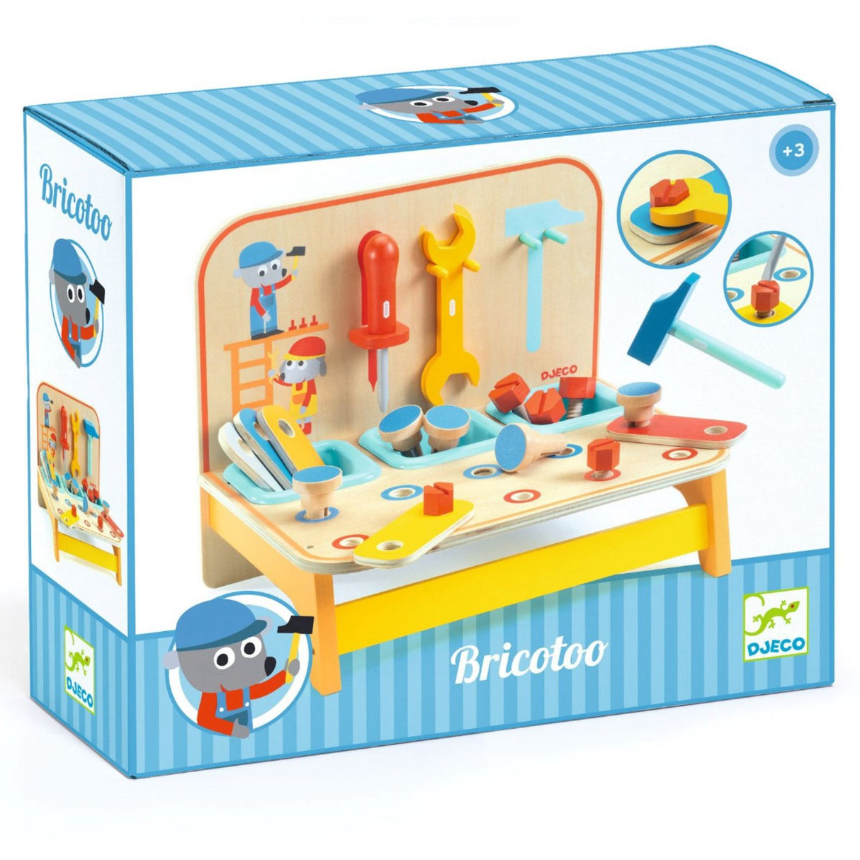 Djeco Bricotoo, Verktygsbänk