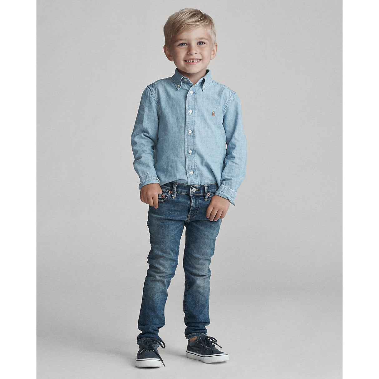 Polo Ralph Lauren Lt Blue Sport Skjorta