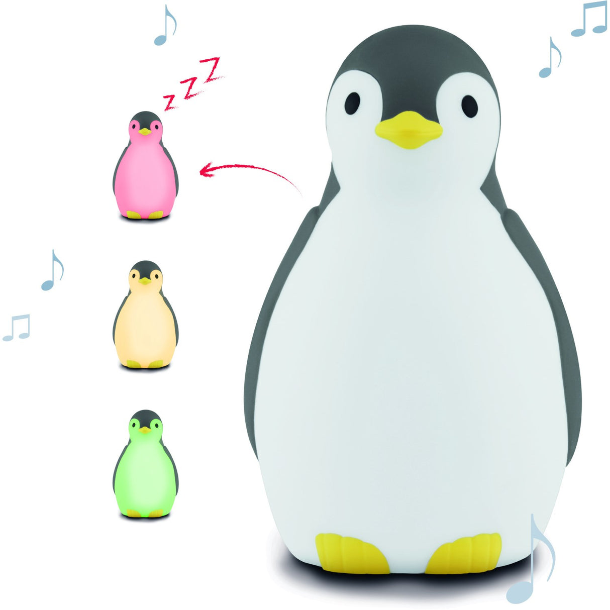 Zazu Grey Pam The Penguin Sömntränare