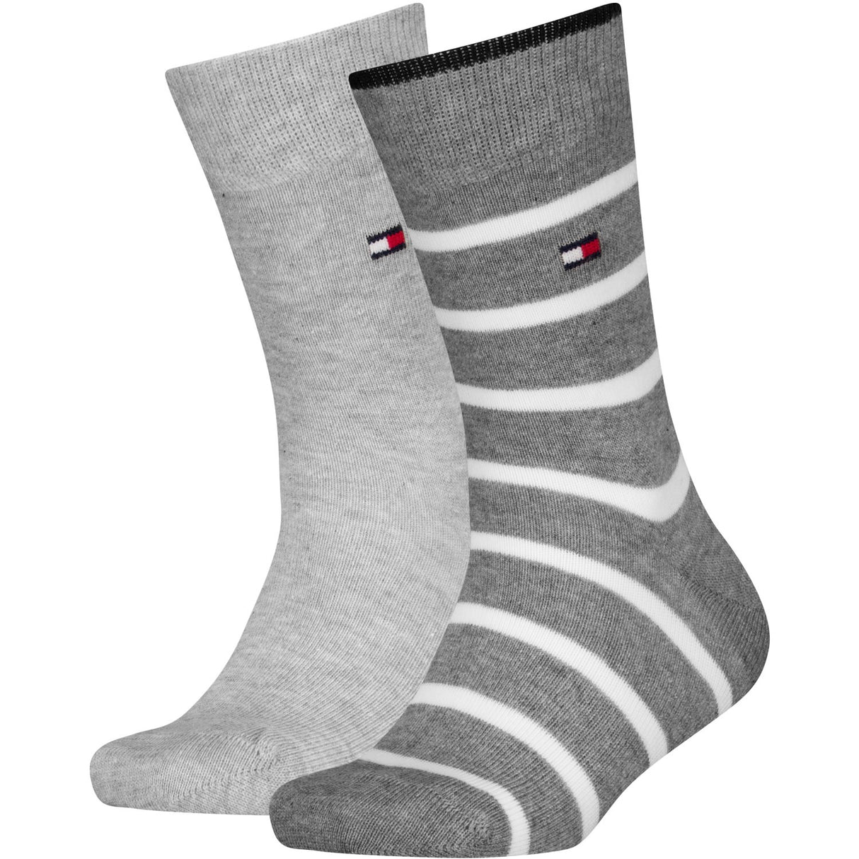 Tommy Hilfiger Black Th Kids Strumpo 2P Breton Stripe