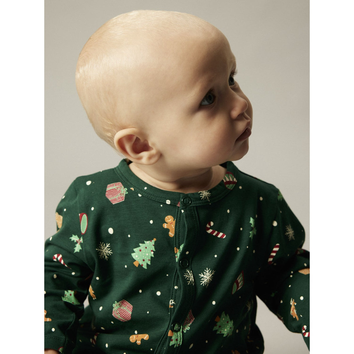 Name It Botanical Garden Xmas AOP Nbnvismas Ls Nightsuit