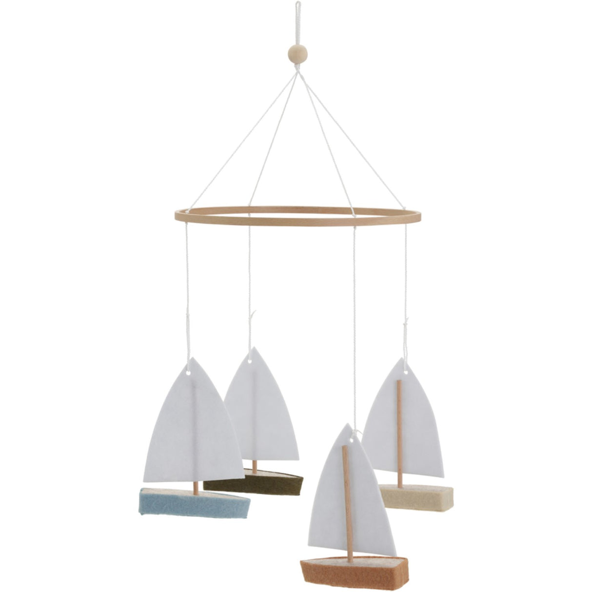 KAS Kopenhagen Multi Color Boat Baby Mobil