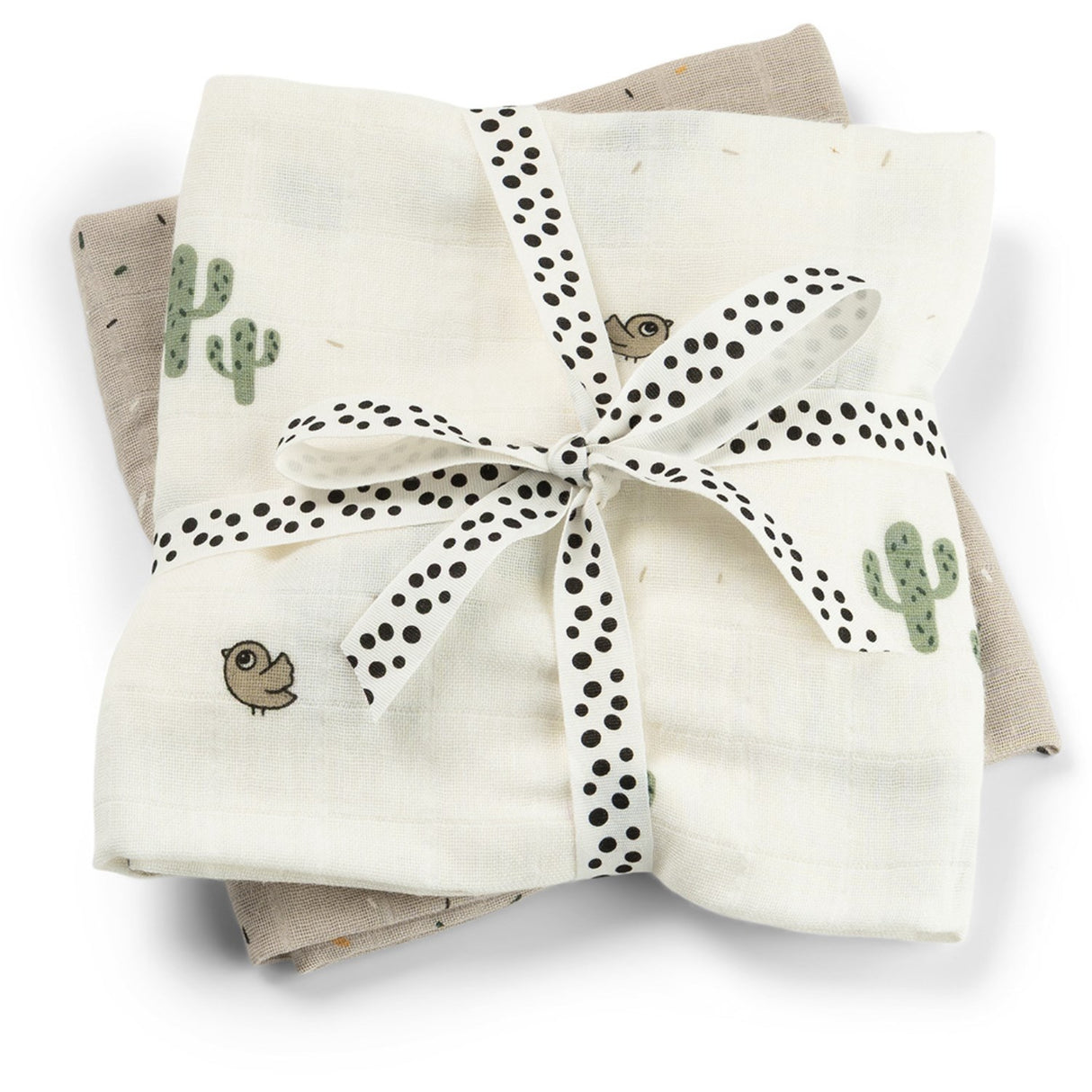 DonebyDeer Lalee Sand Muslinfilt 2-Pack