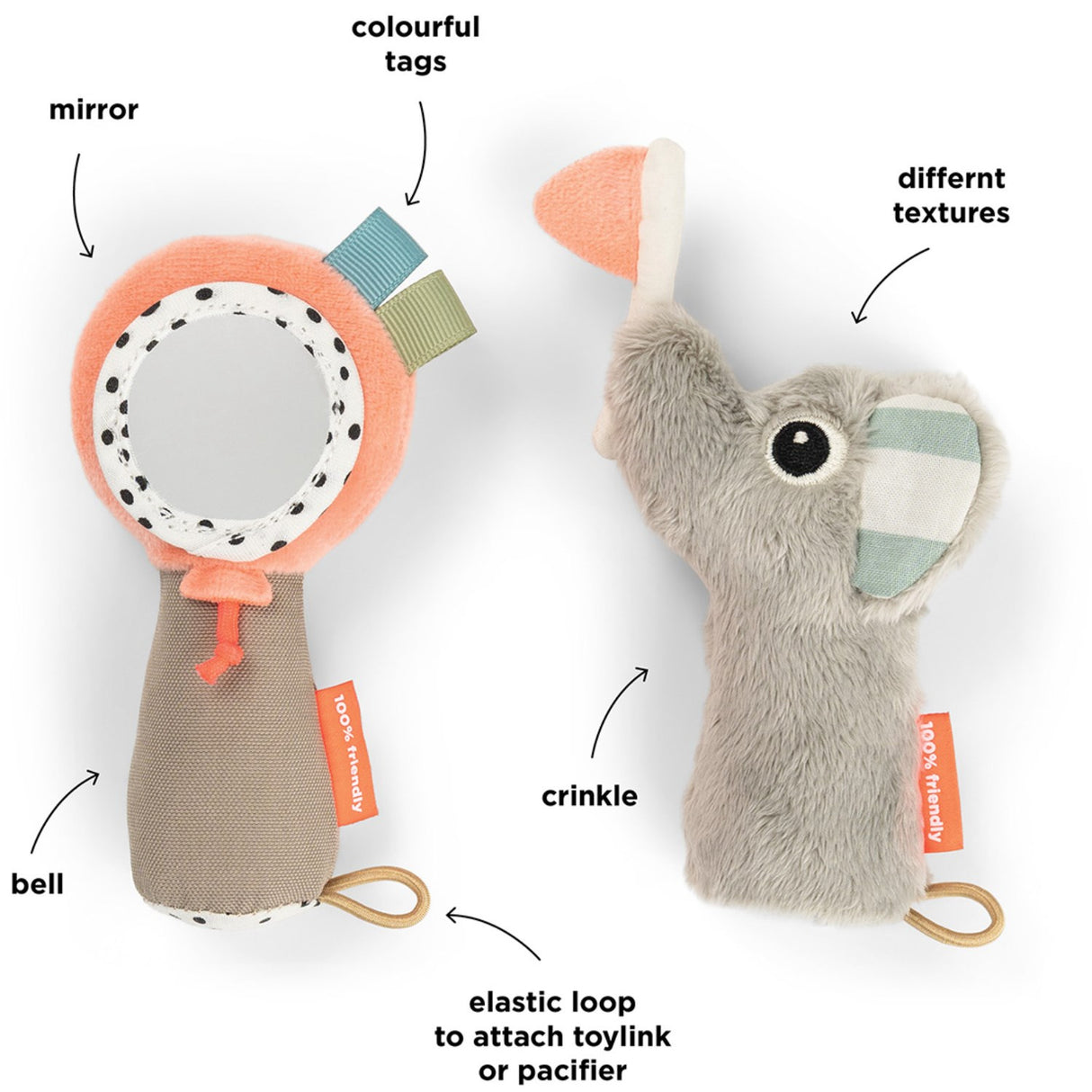 DonebyDeer Celebration Colour Mix Sanserangle Med Spegel