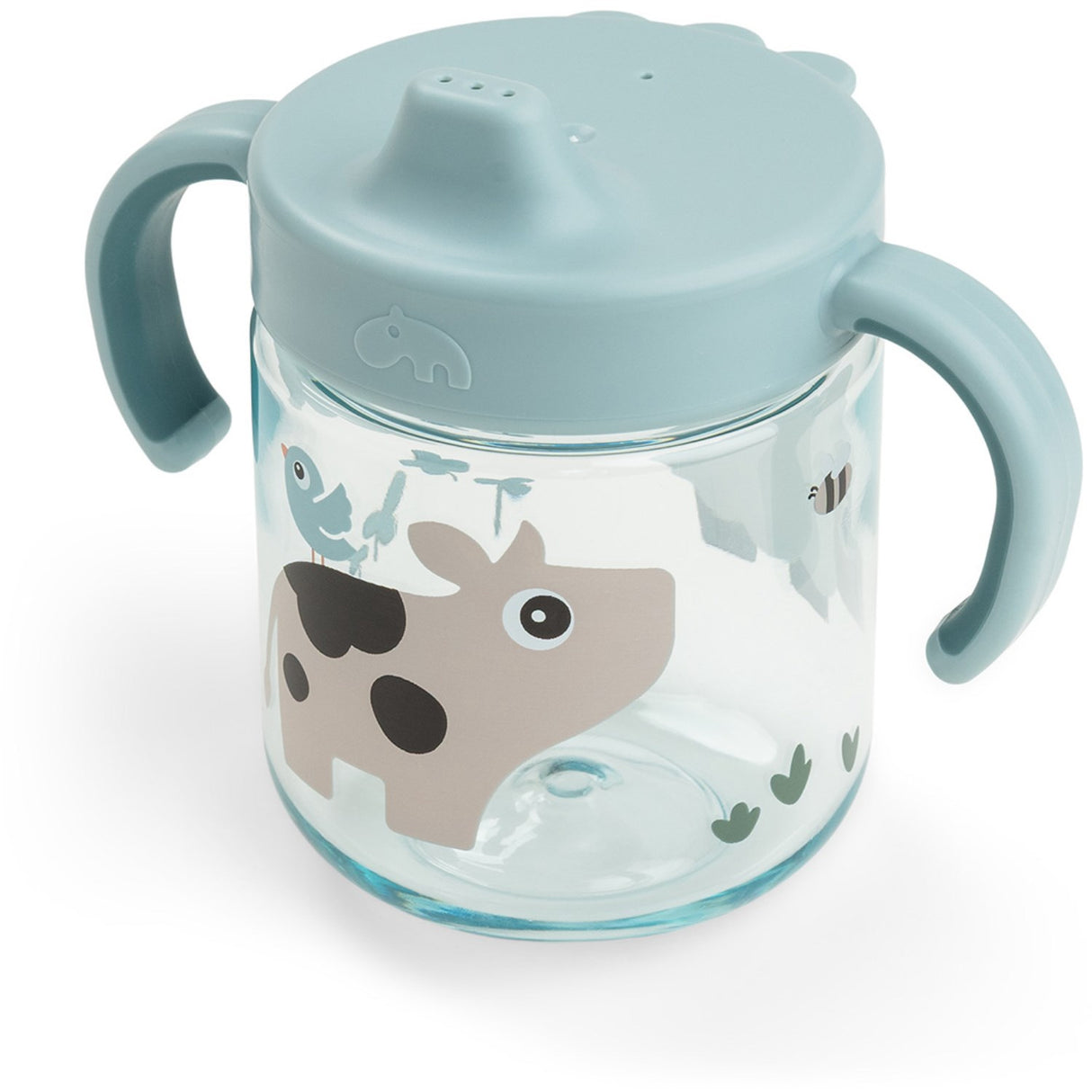 DonebyDeer Tiny Farm Blue Læringstudkop 2 Håndtag