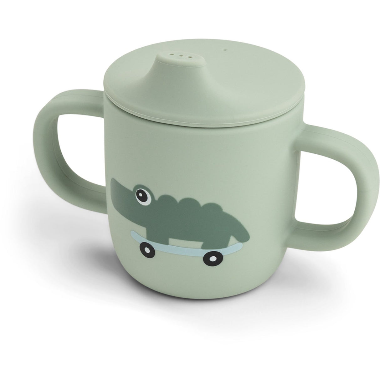 DonebyDeer Playground Green Silikon Tudkop 2 Håndtag