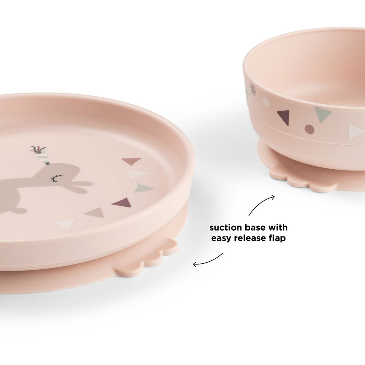 DonebyDeer Celebration Powder Foodie Matsalsset Med Sugekop